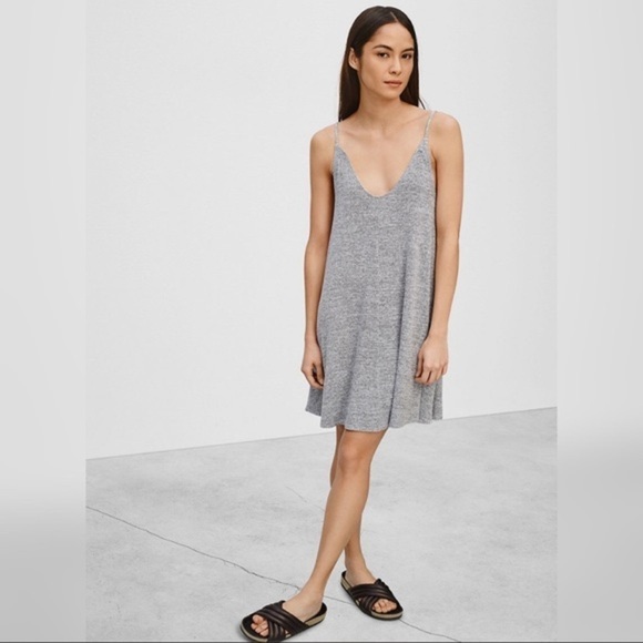 WILFRED *Dark Grey Rafaeli Soft swing dress. - Picture 9 of 11